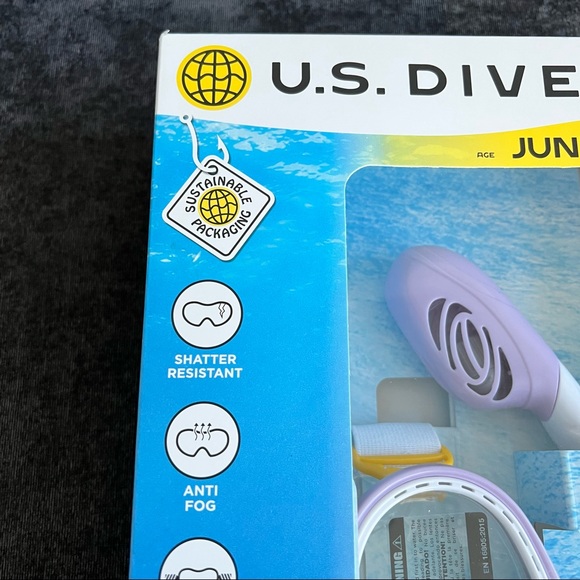 NIB U.S. Divers Junior’s Mask And Snorkel - Picture 6 of 11